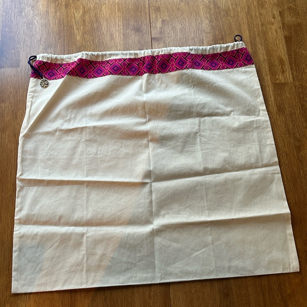 NWT Tory Burch Canvas Dust Bag